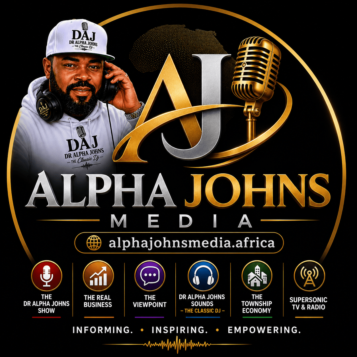 Alpha Johns Media brand hero image